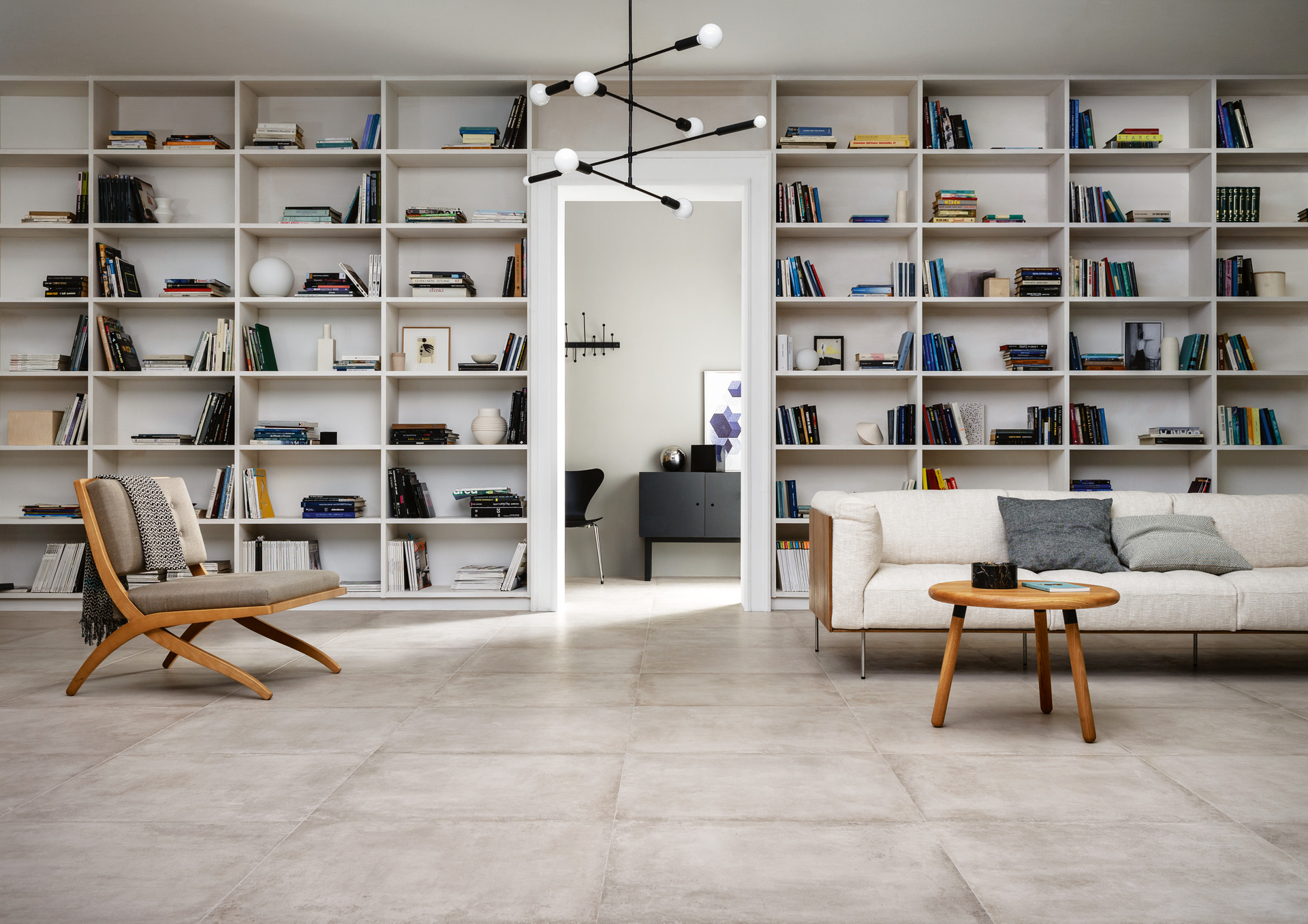 Betonlooktegels en de Scandinavische interieurstijl